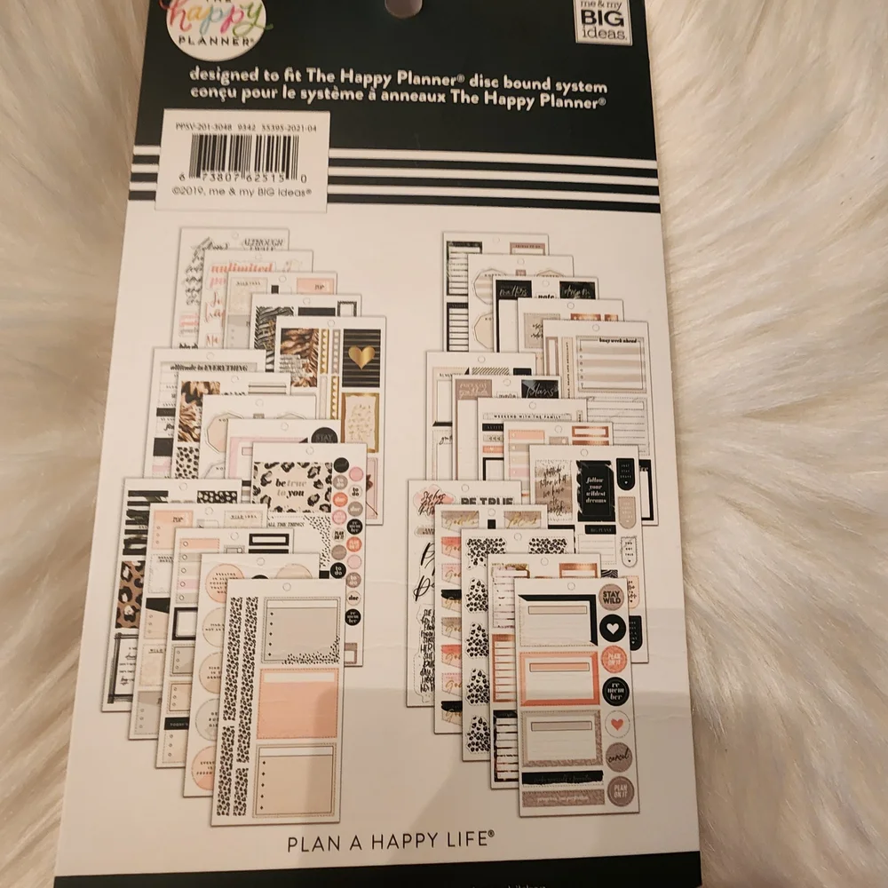 The Happy Planner Wild Styled Sticker Collection